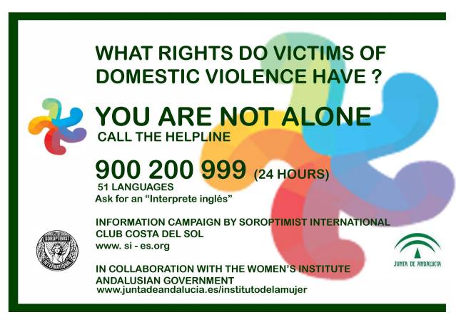 You are not alone in domestic violence