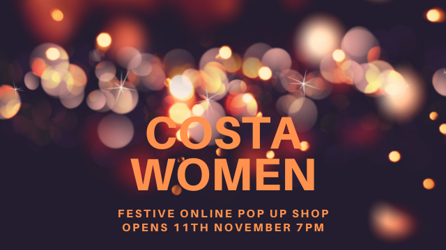 m_COSTA WOMEN festive pop up shop